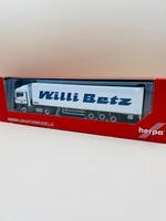 Herpa Man Tgx Gm Koffer-Sattelzug „Willi Betz“ (313544) 1/84 *Neu*