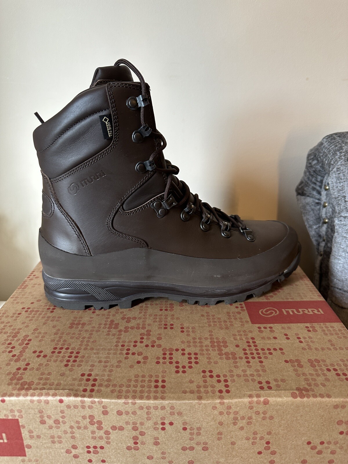 ITURRI Cold Wet Weather Boots Genuine British Army Brown Military Size