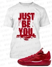 Just Be You  Graphic Tee Shirt To Match Air J39 Heritage Shoe Streetwear Hip Hop