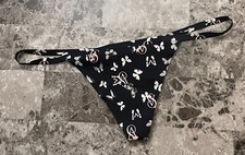 NWT VICTORIA'S SECRET SMOOTH PINK BUTTERFLY LOGO NO SHOW V STRING THONG PANTIES