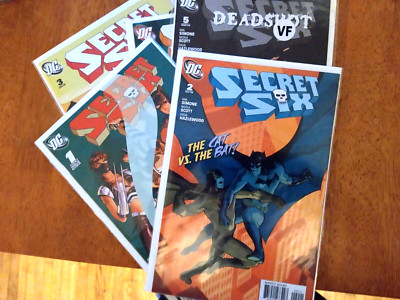 Secret Six #1-5 Gail Simone DC Comics 2008 Deadshot Catman Set of 5
