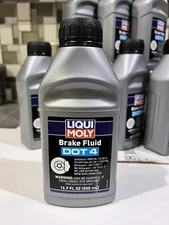 Liqui Moly DOT 4 Brake Fluid 16.9 fl oz 500mL Bottle LM20154 Genuine OEM