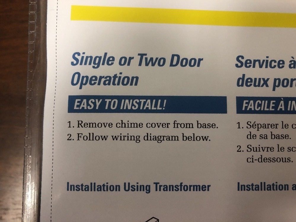 Thomas & Betts SS690 Mission Style Doorbell/Chime 