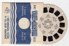 Grand Canyon Arizona - Bright Angel Trail 1940's View-Master Single Reel 30