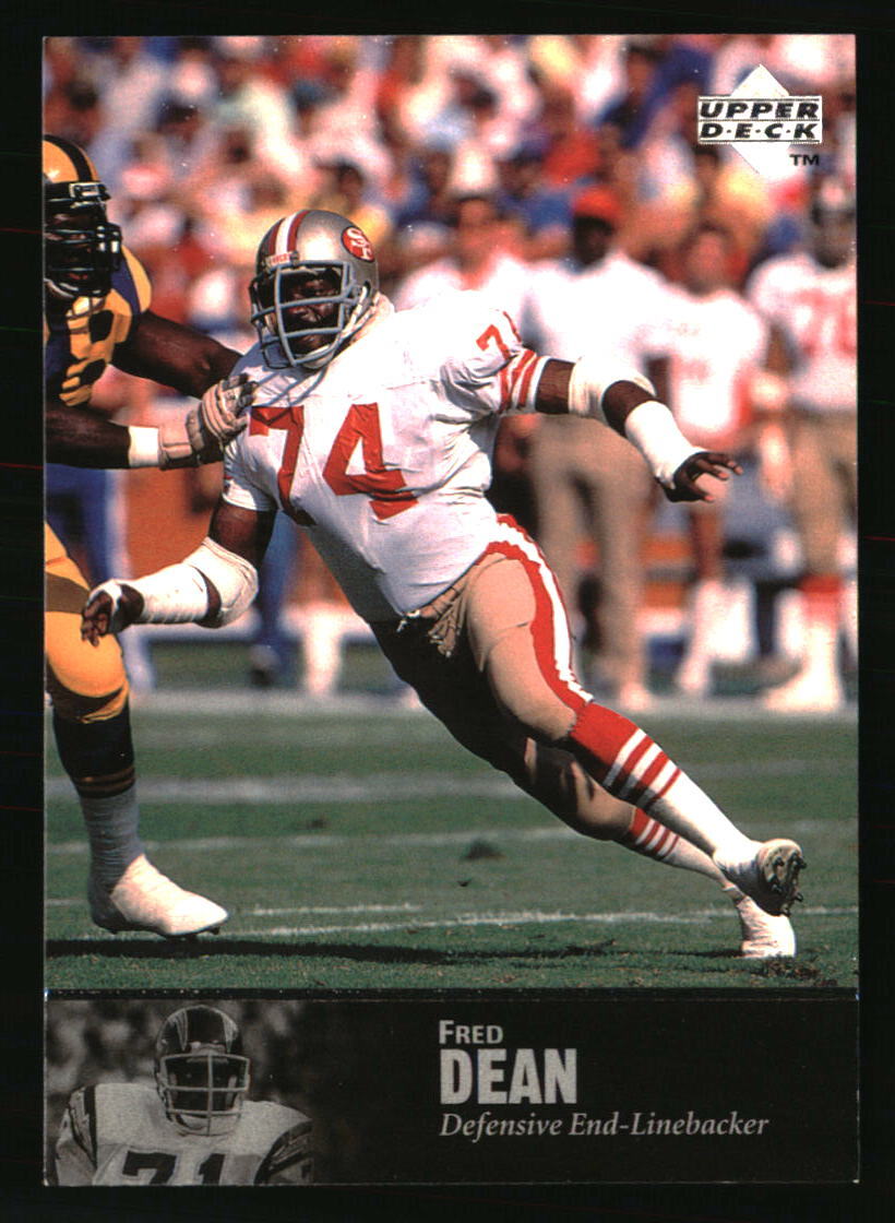 Fred Dean 1997 Upper Deck Legends #97 FOOTBALL Card