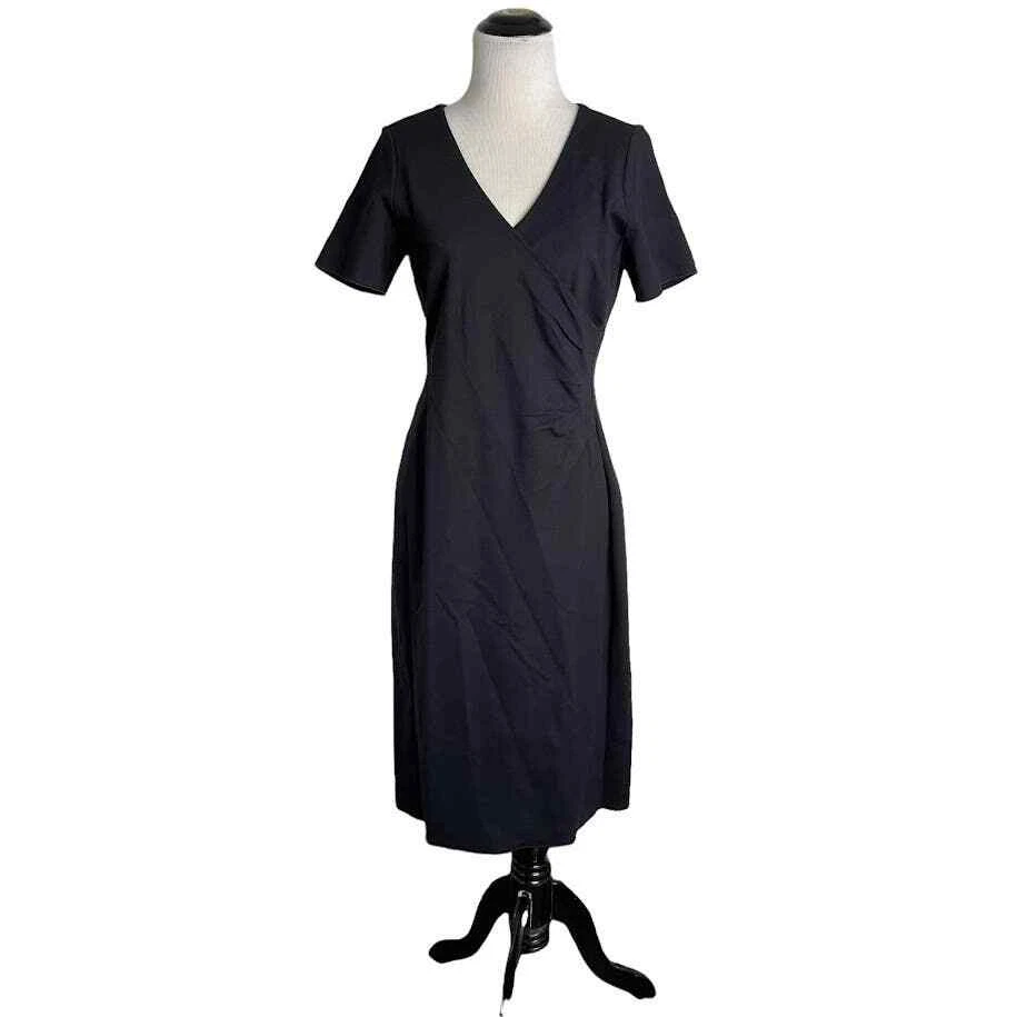 Lands end top black dress