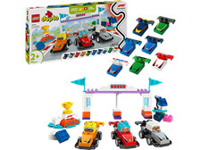 LEGO DUPLO Town 10445 F1® Team Rennautos mit Rennfahrern Bausatz