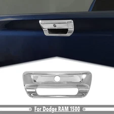 For 2019-25 Dodge Ram 1500 Chrome Rear Tailgate Door Handle Cover Trim Overlay 