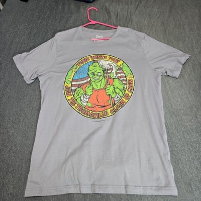 TOXIC CRUSADERS Clean Up Crew T Shirt XL Limited Run Fright Rags 
