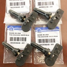 4pc Genuine Tire Pressure Sensor Tpms Oem 56029398ab For Dodge Chrysler Jeep Ram 4pc Genuine Tire Pressure Sensor Tpms Oem 56029398ab For Dodge Chrysler Jeep Ram
