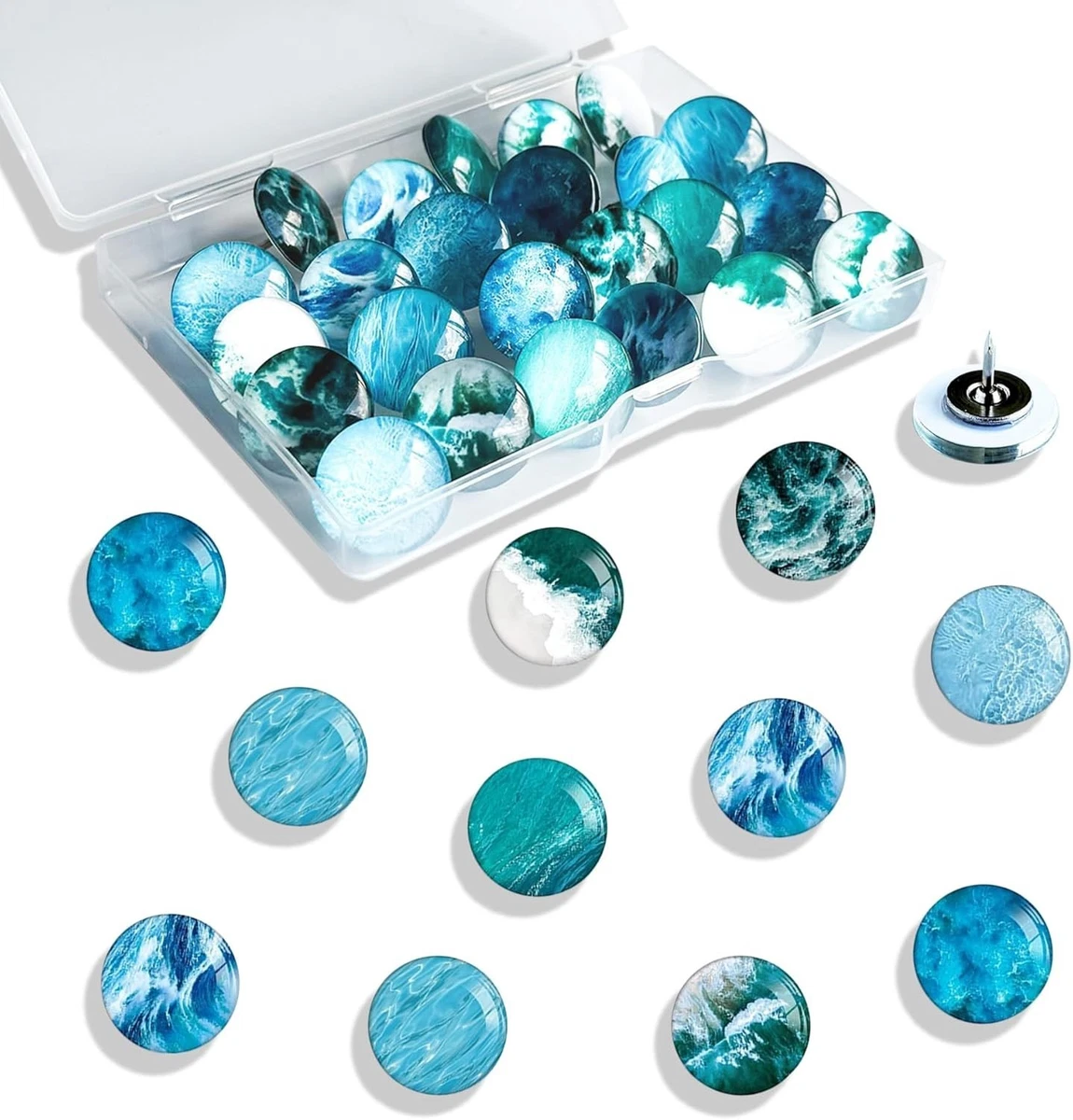 30/50 stuks Duimspijkers Push Pins Haken Decoratieve Push Pins