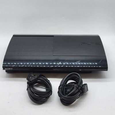 Sony PlayStation 3 Super Slim PS3 500GB Black Console Gaming System CECH-4301C