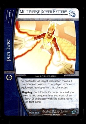 Multiverse Power Battery DCR-194 Infinite Crisis VS System 2006 TCG CCG