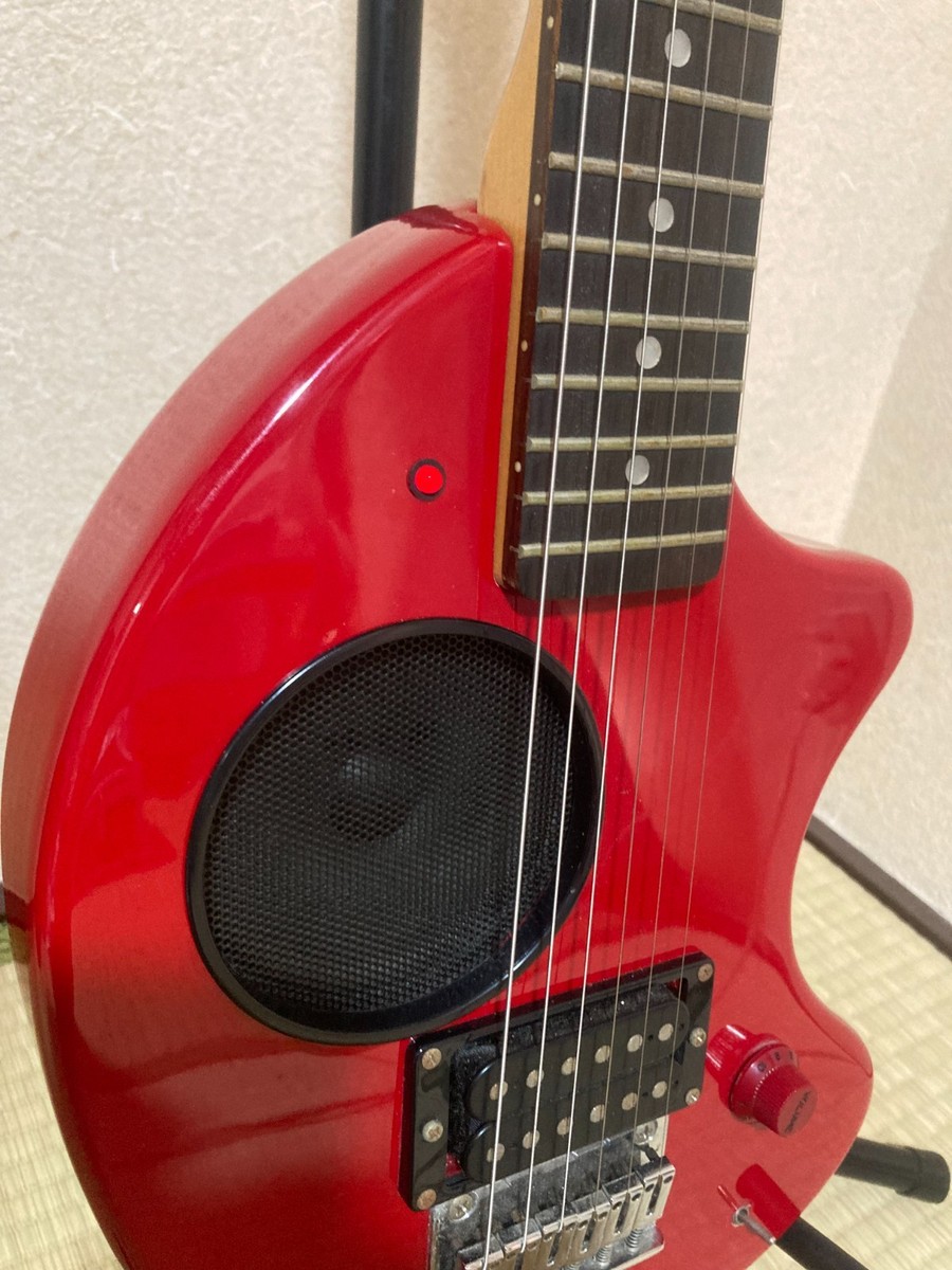 FERNANDES ZO-3 Electric Guitar With Built-In Amplifier Red Zo3