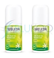 Weleda Citrus 24h Roll-On Deodorant - 50ml (Pack of 2)