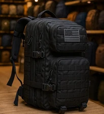 Military Tactical Backpack 40L – MOLLE 3-Day Assault Pack for Hiking, Camping, H