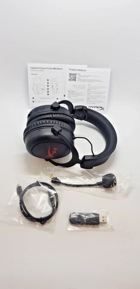 HyperX Cloud II Wireless Gaming Headset PS5 Xbox PC Mikrofon B-Ware Neuwertig - Bild 4 von 4