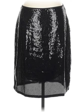 Ruby Ribbon Women Black Casual Skirt L