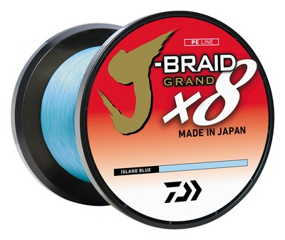 Daiwa Fishing Line JBGD8U15-3000IB J-BRAID GRAND 8X 3,000YDS BULK SPOOL ISLAND
