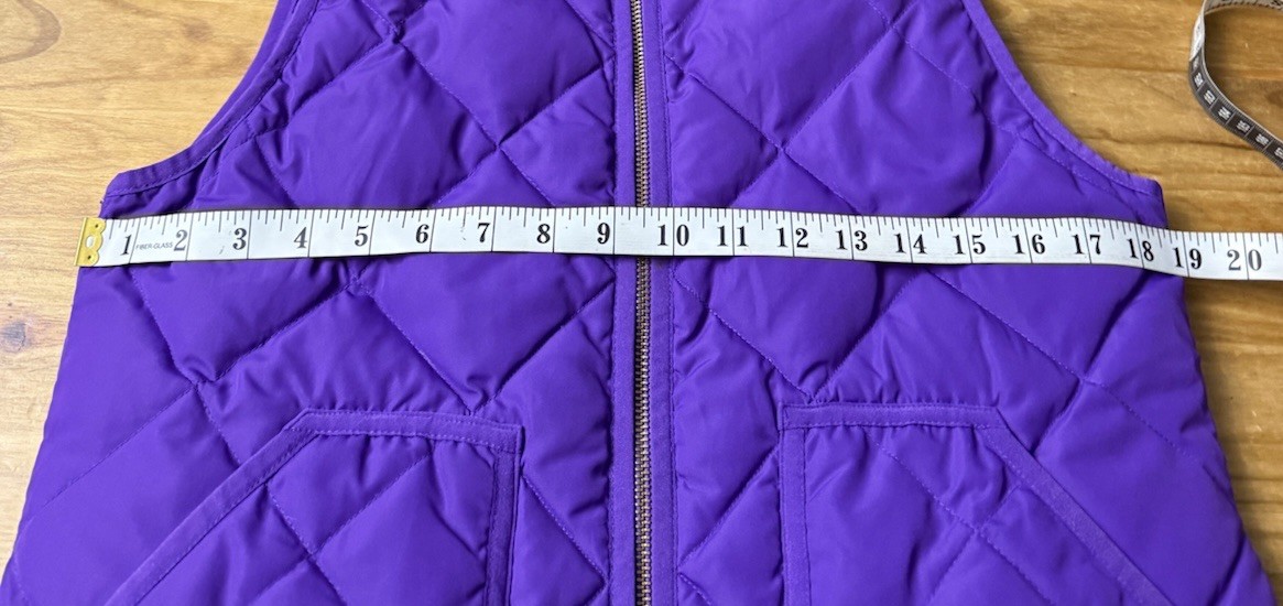 J Crew Down Vest Small - image 5