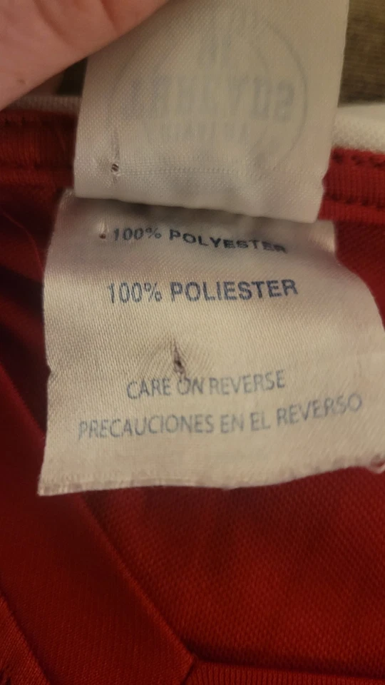 Camiseta de fútbol americano para niños NCAA Oklahoma Sooners grande 12/14 y CASCO Foto 4 de 4