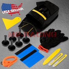 Exclusive Car Wrap Vinyl Tools Kit Scratchfree Squeegee Razor Gloves Magnets 10
