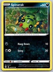 Spinarak 043/072 Shining Fates Common