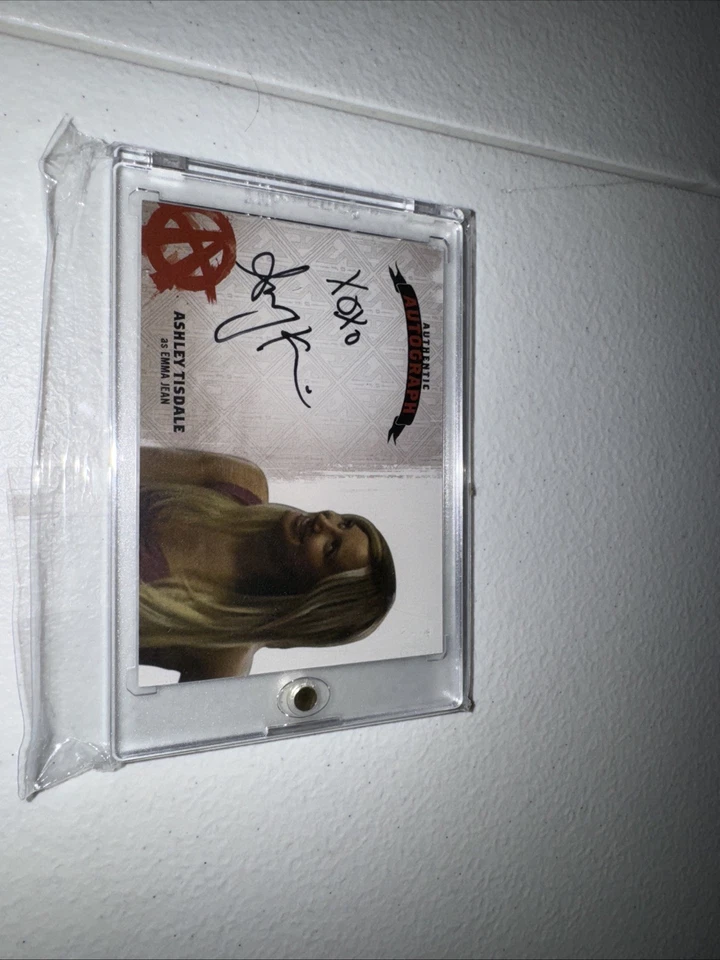 Tarjeta autógrafa automática Ashley Tisdale como Emma Jean SONS OF ANARCHY temporadas 4-5 #AT Foto 4 de 4