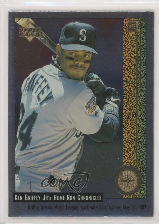 1998 Upper Deck Ken Griffey Jr's Home Run Chronicles Ken Griffey Jr #23 HOF 0e3