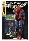 Amazing Spider-Man #75 1969  Death of Silvermane, Lizard app.  6.5 OW/W pgs.