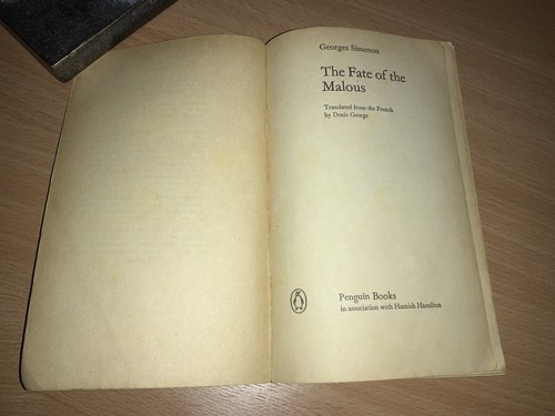 The Fate of the Malous Georges Simenon Vintage Crime Fiction Penguin 1962 - Picture 9 of 10