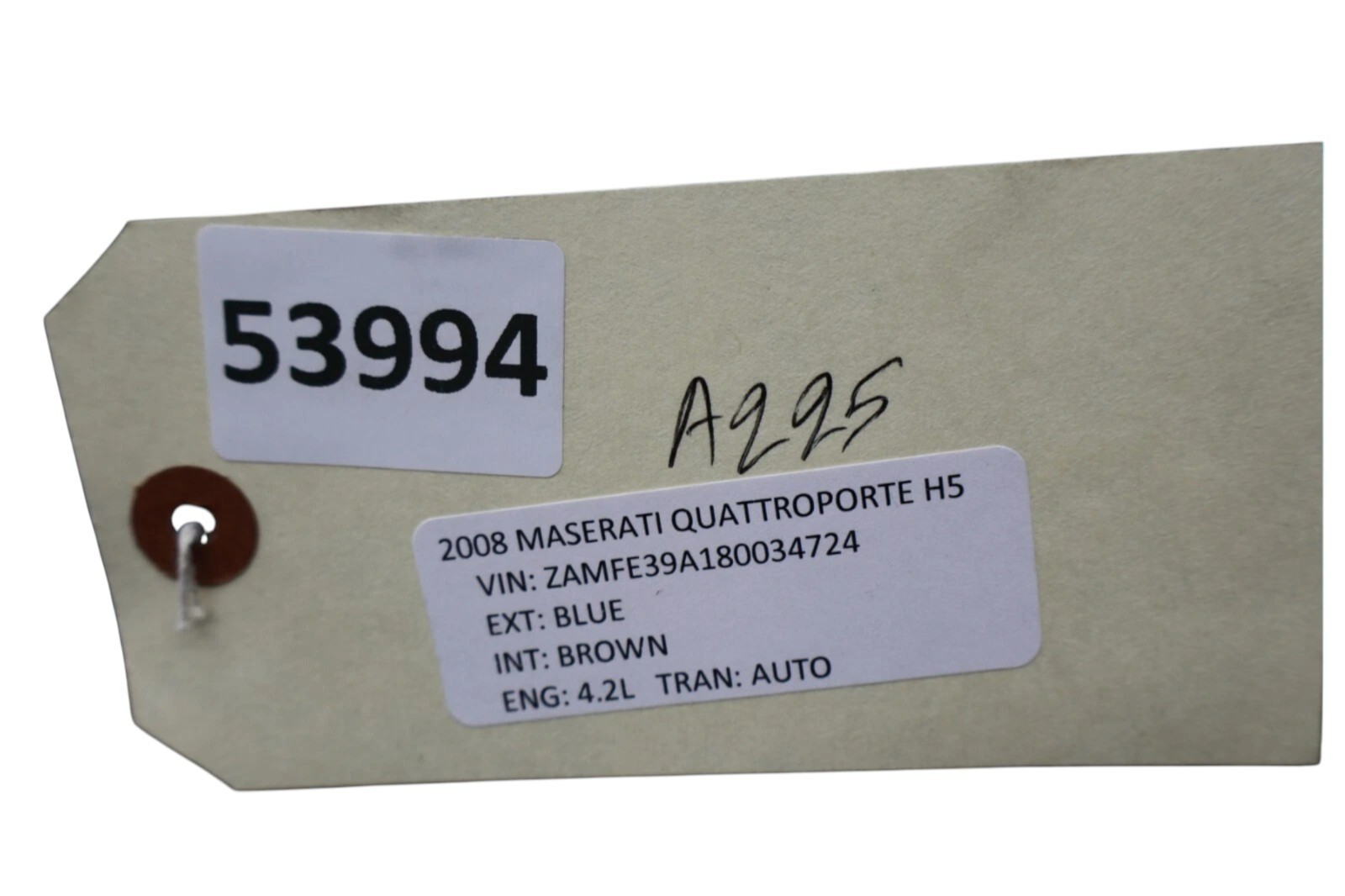 03-13 Maserati Quattroporte M139 Front Left Side Seat Control Memory Switch OEM
