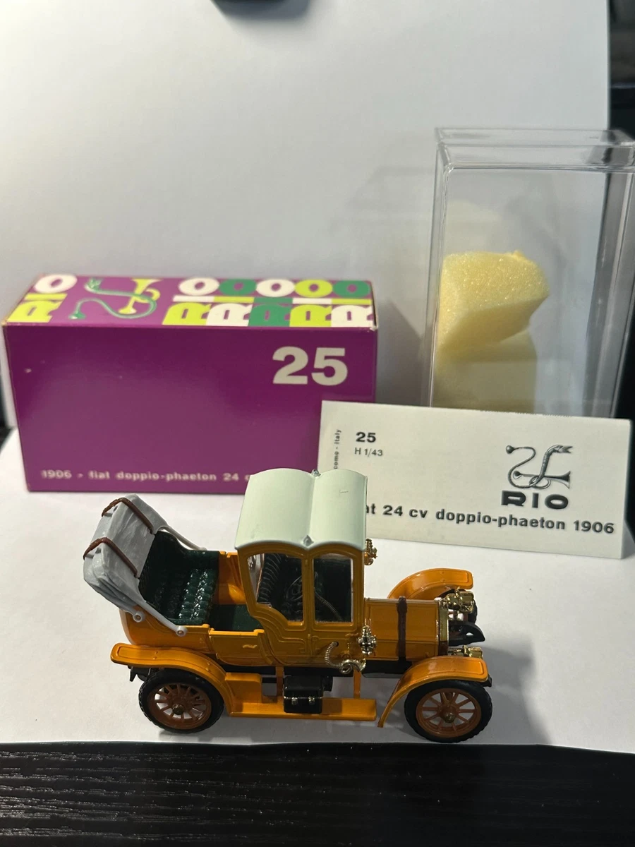 Miniature voiture auto 1:43 rio Fiat 1500 6C 1935 diecast Modélisme Static
