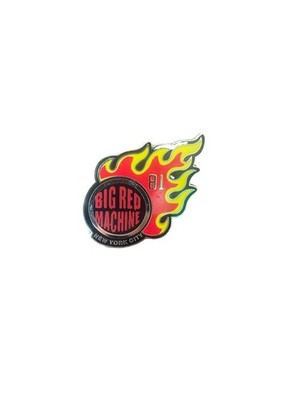 HELLS ANGELS SUPPORT PIN SUPPORT 81 BIG RED MACHINE 1.25'' W x 0.875''