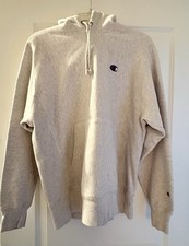 Vintage Champion Reverse Weave single color tag Hoodie Sweatshirt M