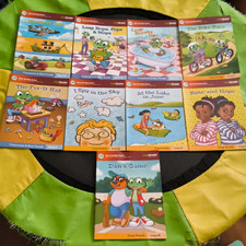 LeapFrog LeapReader Early Reading Series Books Lot of 9 Phonics Vowels Children