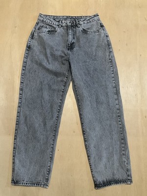 Mki Miyuki Zoku Men s Classic Denim Jeans Gray Black Size W32 L30