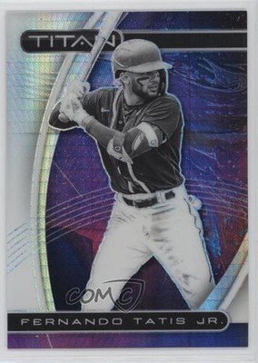 2021 Panini Chronicles Titan Hyper Prizm 76/299 Fernando Tatis Jr #12 o7m
