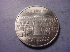 East Germany 5 Mark 1986 Potsdam Palace #100429