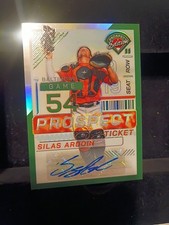 2024 Panini Prospect Edition - Silas Ardoin #31 Green Prizm Signatures (AU, RC)