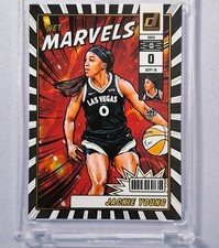 Jackie Young 2025 Panini Donruss WNBA Net Marvels #15 Press Proof