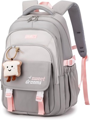 Schulrucksack Teenager - 36L Schulranzen Für Mädchen 3. - 5. Klasse, Großer Ruck