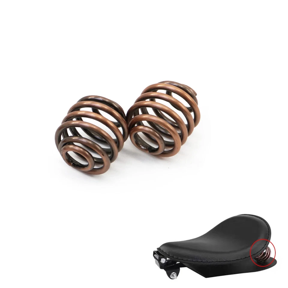 Bobber Style Copper Springs For Harley Davidson Most Models 1984-2016 - Imagem 2 de 4