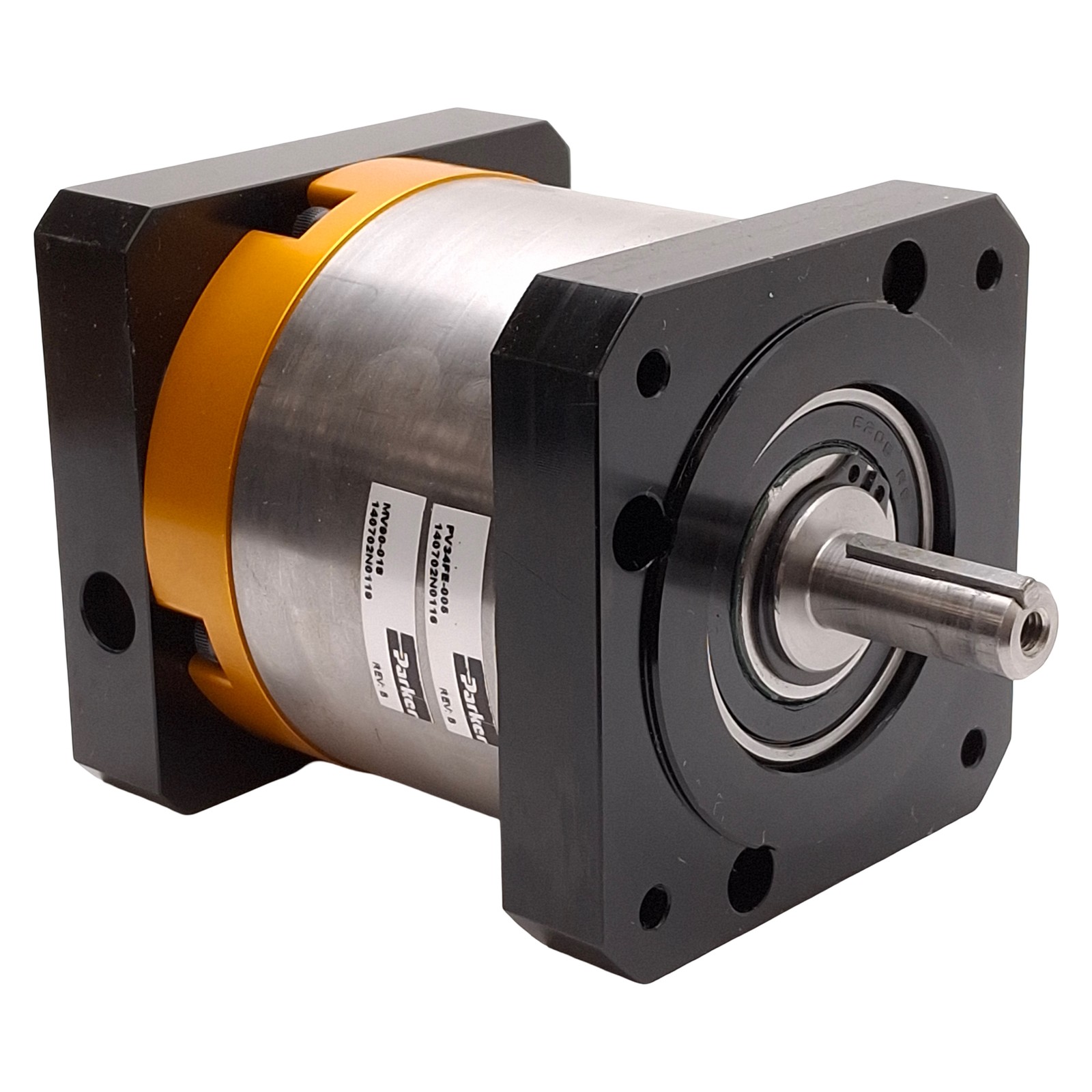 Parker PV34FE-005 Planetary Gearhead, 5:1 Ratio, 3500rpm, ø1/2in Shaft, NEMA 34