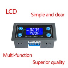 1 Channel Delay Relay Module XY-WJ01 Digital LCD Display Cycle Timing Switch-