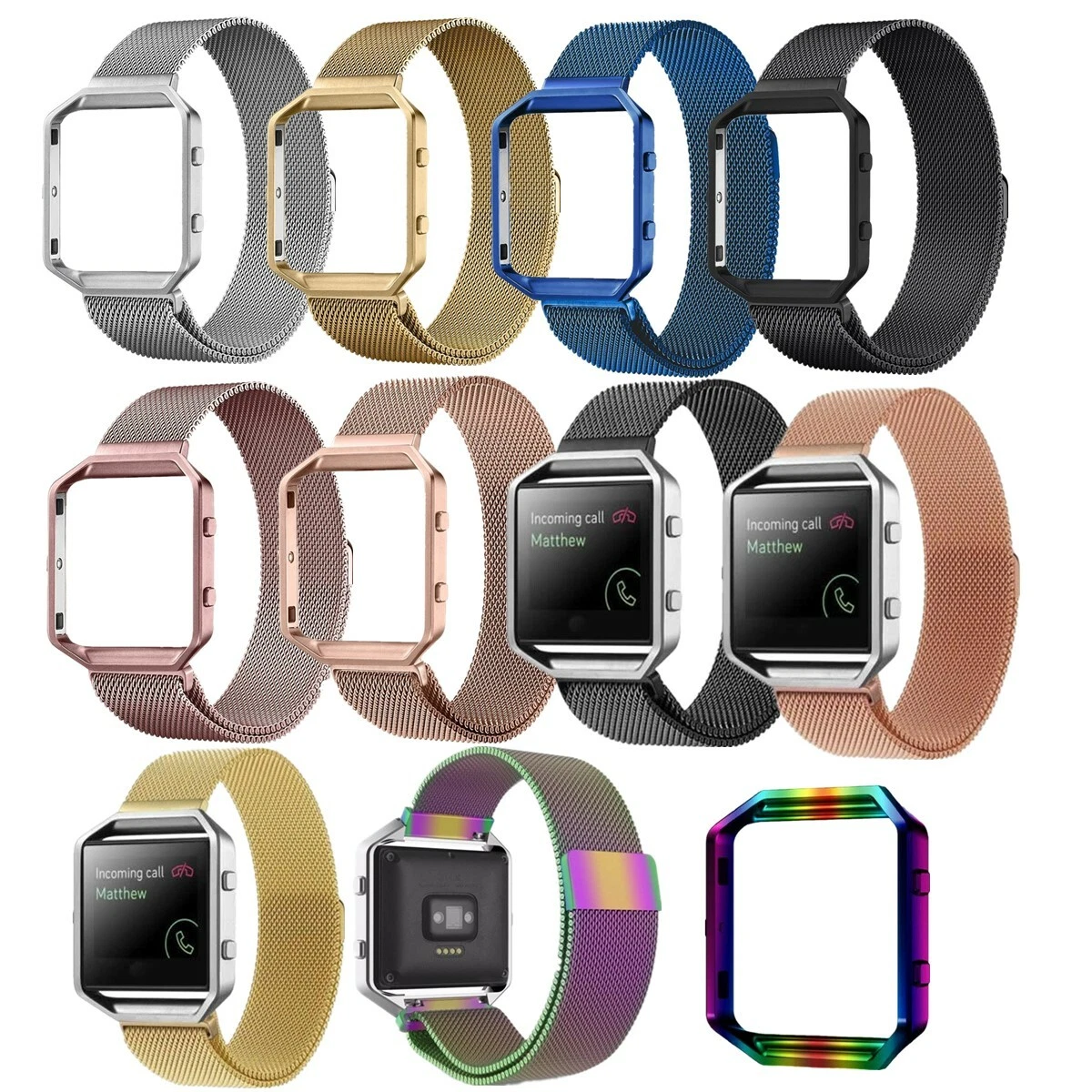 Milanese Magnetic Watch Bands Edelstahlarmband Geh userahmen f r