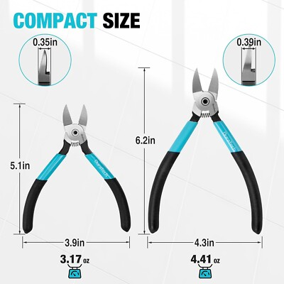 #ad 5 Inch and 6 Inch Professional Flush Cutters Wire Cutters Heavy Duty $24.99
