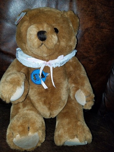 ~ Dakin Plush Very High Quality Bear Fully Jointed Suade paws/feet 14” - Picture 4 of 9