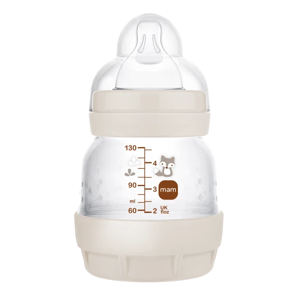 MAM Erstlingsset Babyflaschen & Flaschenbox Baby Geschenkset Weiß Natur 7-tlg - Bild 2 von 4