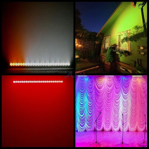 24x6W RGBWA 6in1 LED Wash Light 8-Segment DMX/Voice/Auto Control 25° Beam 110-24 - Picture 5 of 7